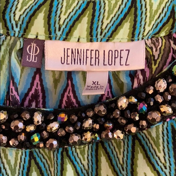 Jennifer Lopez Tops - 😊FREE😊W/ $30 Purchase - Jennifer Lopez tank w/ beaded embellishments